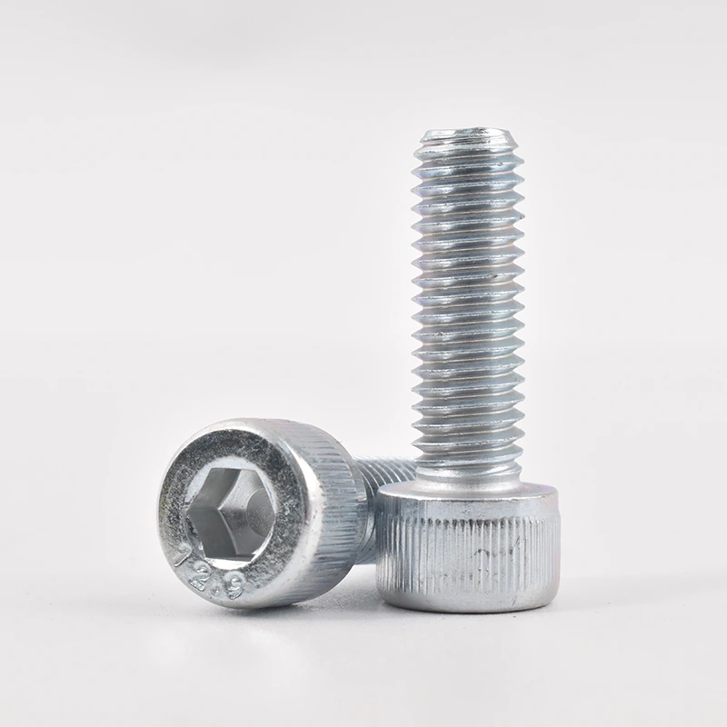 Nikkelbelagte hex socket tellersunk hodehette skruer